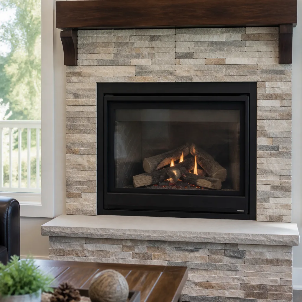 Gas fireplace service